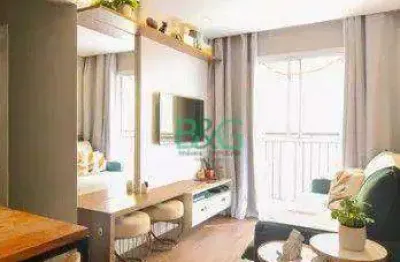 Apartamento com 2 dormitórios à venda, 47 m² por r$ 309.000 - vila jacuí - são paulo/sp