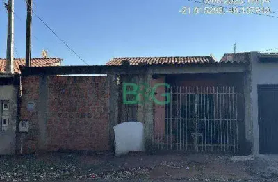 Casa com 2 dormitórios à venda, 51 m² por r$ 102.693 - jardim residencial iedda - araraquara/são paulo