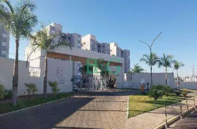 Apartamento com 2 dormitórios à venda, 47 m² por r$ 171.189 - jardim são rafael ii - araraquara/sp