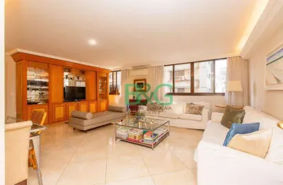 Apartamento com 3 dormitórios para alugar, 144 m² por r$ 3.919/mês - jardim paulistano - são paulo/sp