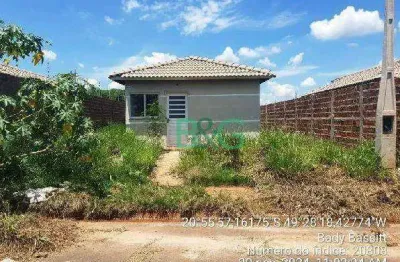 Casa com 2 dormitórios à venda, 42 m² por r$ 90.133 - aurora 1 - bady bassitt/sp