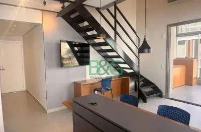 Apartamento duplex para alugar, 53 m² por r$ 8.645,00/mês - jardins - são paulo/sp