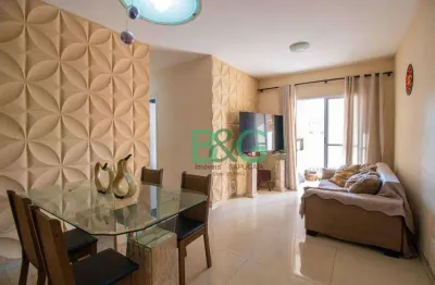 Apartamento com 3 dormitórios à venda, 70 m² por r$ 572.000 - campo grande - são paulo/sp