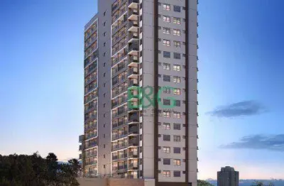 Studio com 1 dormitório à venda, 26 m² por r$ 281.585 - vila zilda - são paulo/sp