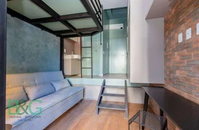 Studio, 21 m² - venda por r$ 420.000,00 ou aluguel por r$ 3.498,00/mês - santo amaro - são paulo/sp