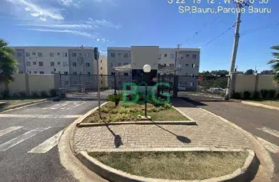 Apartamento à venda, 39 m² por r$ 113.226,74 - jardim country club - bauru/sp