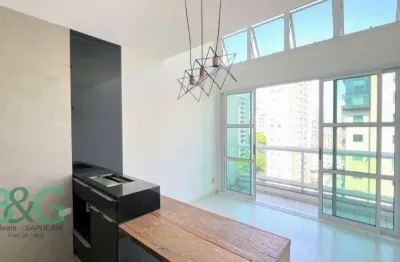 Apartamento duplex à venda, 45 m² por r$ 595.000,00 - moema - são paulo/sp