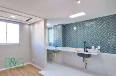 Apartamento com 2 dormitórios à venda, 40 m² por r$ 325.000,00 - barra funda - são paulo/sp