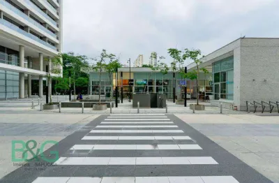 Apartamento com 1 dormitório à venda, 44 m² por r$ 725.000 - santo amaro - são paulo/sp