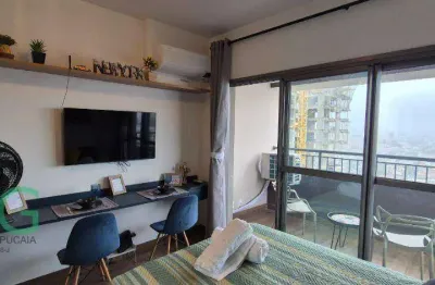 Apartamento com 1 dormitório, 28 m² - venda por r$ 490. ou aluguel por r$ 687/mês - vila mariana - são paulo/sp