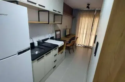 Studio com 1 dormitório para alugar, 27 m² por r$ 3.180/mês - brooklin - são paulo/sp