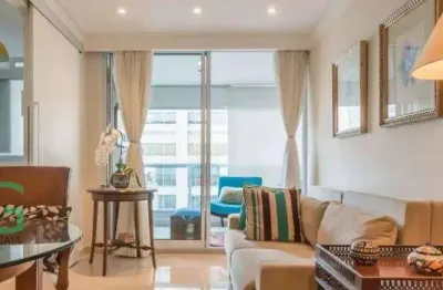 Apartamento com 1 dormitório à venda, 49 m² por r$ 849.000 - campo belo - são paulo/sp