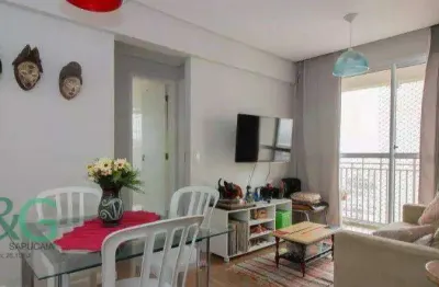 Apartamento com 2 dormitórios à venda, 45 m² por r$ 319.000 - ponte grande - guarulhos/sp