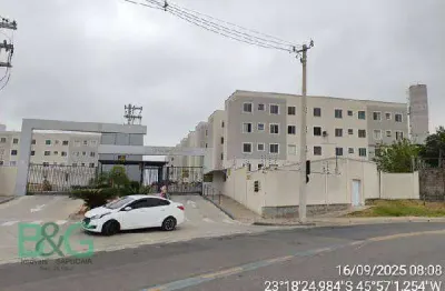 Apartamento com 2 dormitórios à venda, 39 m² por r$ 164.001,87 - jardim colônia - jacareí/sp