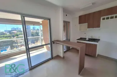 Apartamento com 1 dormitório à venda, 47 m² por r$ 630.000,00 - campo belo - são paulo/sp