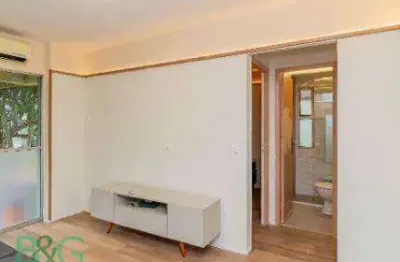 Apartamento com 1 dormitório à venda, 39 m² por r$ 450.000 - vila buarque - são paulo/sp