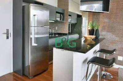 Apartamento com 1 dormitório para alugar, 42 m² por r$ 8.000,00/mês - vila olímpia - são paulo/sp