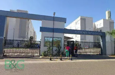 Apartamento com 2 dormitórios à venda, 40 m² por r$ 124.264 - chácara espraiado - franca/sp