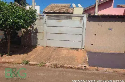 Casa com 2 dormitórios à venda, 42 m² por r$ 88.950 - jardim primavera - canitar/sp