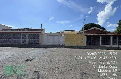 Casa à venda, 125 m² por r$ 150.000,00 - vila santa rosa - mococa/sp