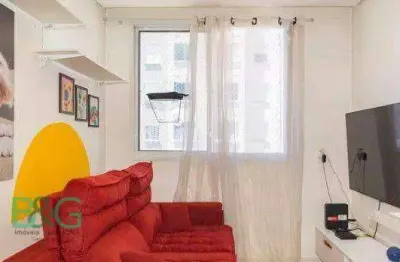 Apartamento à venda, 24 m² por r$ 239.000,00 - belenzinho - são paulo/sp