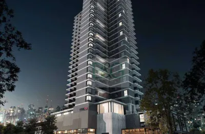 Studio com 1 dormitório à venda, 27 m² por r$ 629.711,34 - moema - são paulo/sp