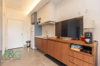Studio com 1 dormitório à venda, 35 m² por r$ 559.000 - indianópolis - são paulo/sp
