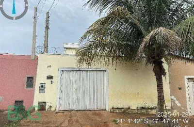 Casa com 2 dormitórios à venda, 142 m² por r$ 171.445 - jardim santa fé - jardinópolis/sp