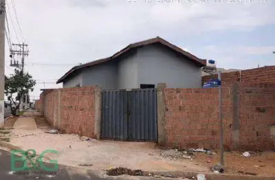 Casa com 3 dormitórios à venda, 69 m² por r$ 173.095 - residencial frei galvão - jaú/sp