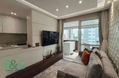 Apartamento com 2 dormitórios à venda, 48 m² por r$ 909.000 - chácara inglesa - são paulo/sp