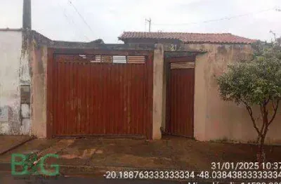 Casa com 2 dormitórios à venda, 54 m² por r$ 149.162 - residencial san marino - miguelópolis/sp