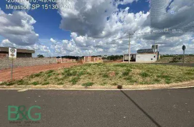 Terreno à venda, 241 m² por r$ 65.487 - miravista residencial - mirassol/são paulo