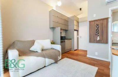 Apartamento com 1 dormitório à venda, 33 m² por r$ 900.000 - vila nova conceição - são paulo/sp