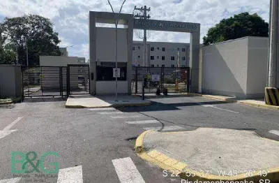 Apartamento com 2 dormitórios à venda, 39 m² por r$ 126.351 - santana - pindamonhangaba/sp