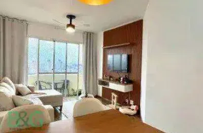 Apartamento com 2 dormitórios à venda, 56 m² por r$ 399.000 - vila parque jabaquara - são paulo/sp