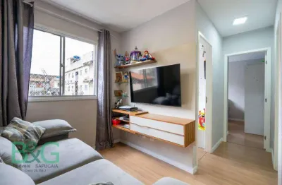 Apartamento com 2 dormitórios à venda, 41 m² por r$ 335.000,00 - parque arariba - são paulo/sp