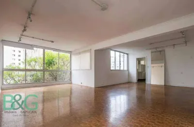 Apartamento com 3 dormitórios, 170 m² - venda por r$ 3.000.000 ou aluguel por r$ 13.241/mês - cerqueira césar - são paulo/sp
