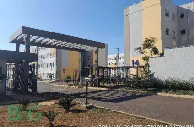 Apartamento com 2 dormitórios à venda, 45 m² por r$ 174.333 - chácaras água branca - piracicaba/sp