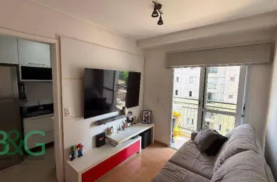 Apartamento com 2 dormitórios à venda, 52 m² por r$ 440.000 - parque maria domitila - são paulo/sp