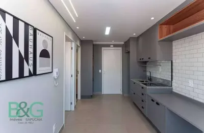 Apartamento à venda, 28 m² por r$ 429.000,00 - vila romana - são paulo/sp