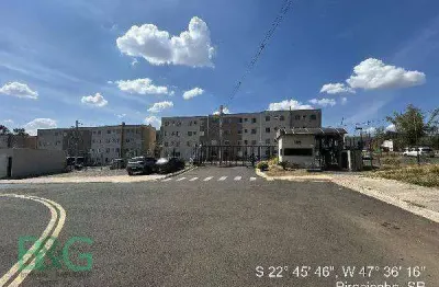 Apartamento com 2 dormitórios à venda, 39 m² por r$ 161.424 - jardim sol nascente ii - piracicaba/sp