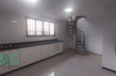 Apartamento duplex com 1 dormitório para alugar, 75 m² por r$ 2.790,00/mês - vila diva - são paulo/sp