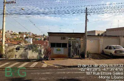 Apartamento com 2 dormitórios à venda, 44 m² por r$ 88.990 - paulicéia - piracicaba/sp