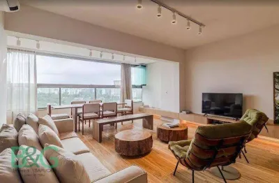 Apartamento com 1 dormitório para alugar, 66 m² por r$ 12.588/mês - pinheiros - são paulo/sp