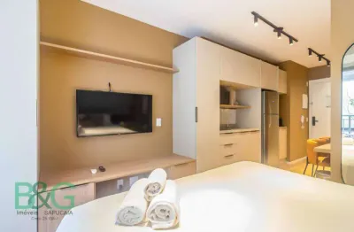 Studio com 1 dormitório para alugar, 30 m² por r$ 3.850/mês - paraíso - são paulo/sp