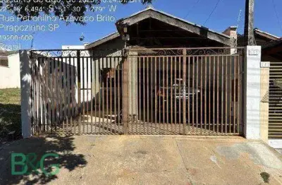 Casa com 2 dormitórios à venda, 69 m² por r$ 109.800 - parque alvorada - pirapozinho/são paulo