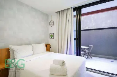Studio com 1 dormitório para alugar, 28 m² por r$ 3.585/mês - vila mariana - são paulo/sp