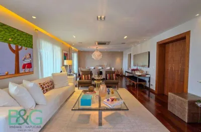 Cobertura com 4 dormitórios à venda, 386 m² por r$ 8.000.000 - campo belo - são paulo/sp