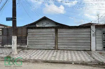 Casa com 2 dormitórios à venda, 42 m² por r$ 117.009 - balneário esmeralda - praia grande/sp