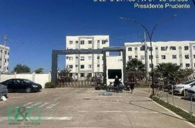 Apartamento com 2 dormitórios à venda, 39 m² por r$ 97.778,11 - conjunto habitacional mario amato - presidente prudente/sp